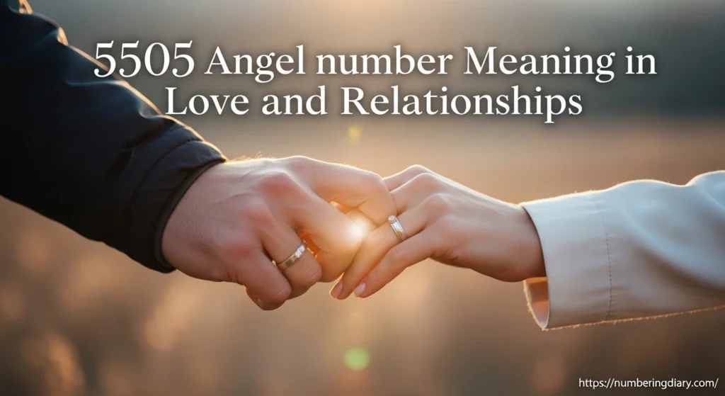 5505 Angel Number Meaning in Love and Relationships