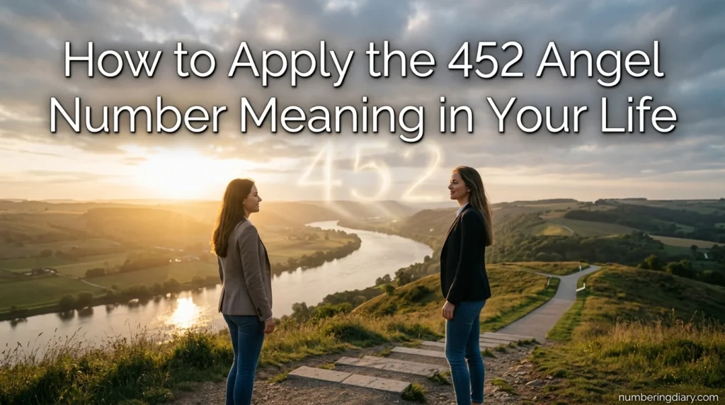 How to Apply the 452 Angel Number Meaning in Your Life