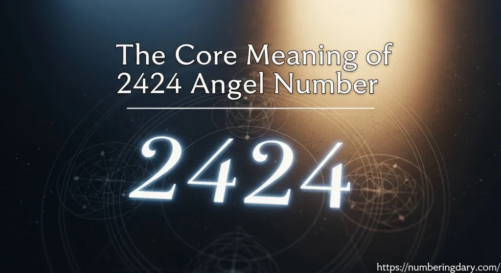 The Core Meaning of 2424 Angel Number
