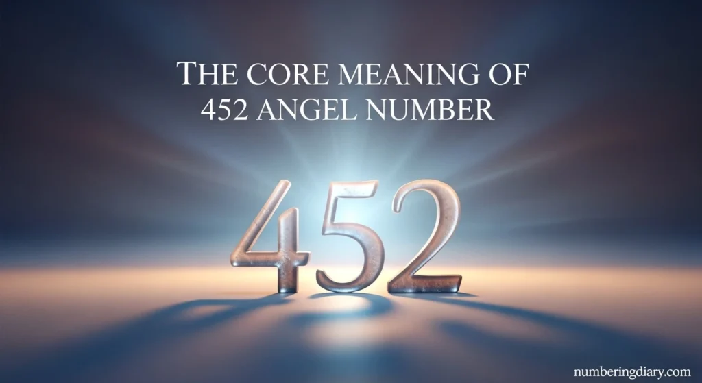 The Core Meaning of 452 Angel Number
