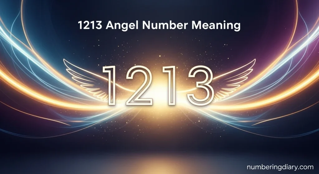 1213 Angel Number Meaning