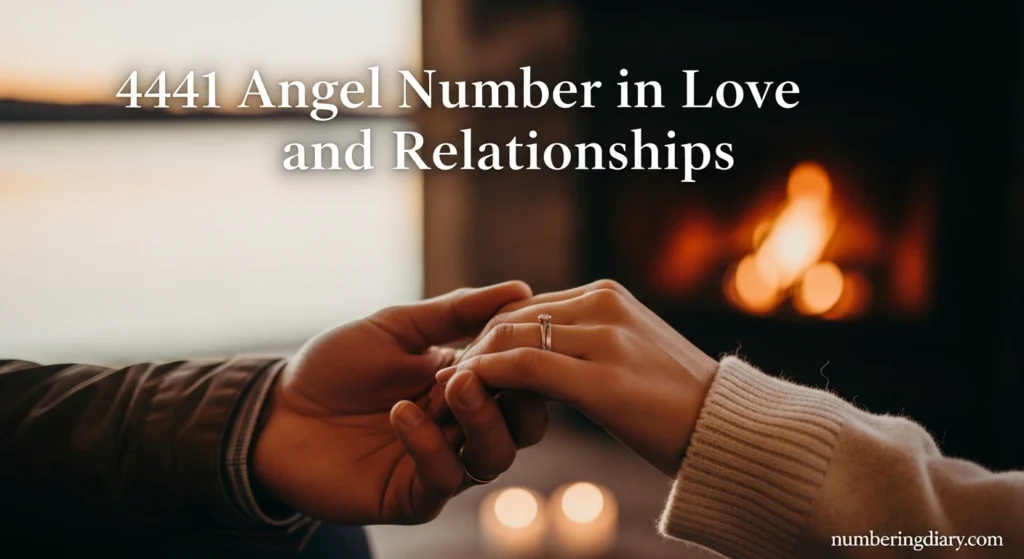 4441 Angel Number in Love and Relationships