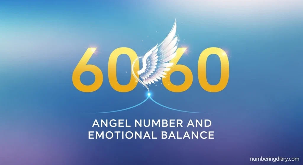 6060 Angel Number and Emotional Balance