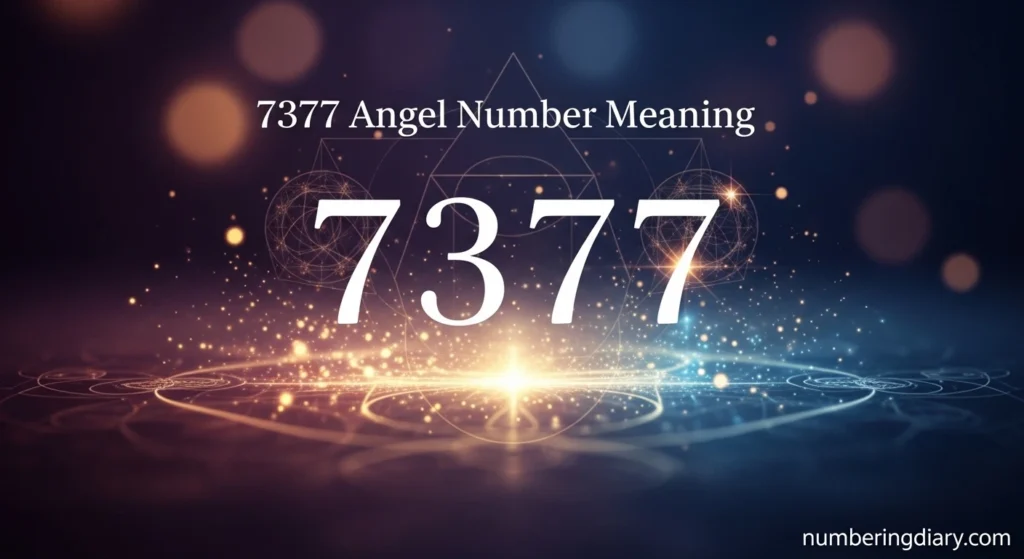 7377 Angel Number Meaning