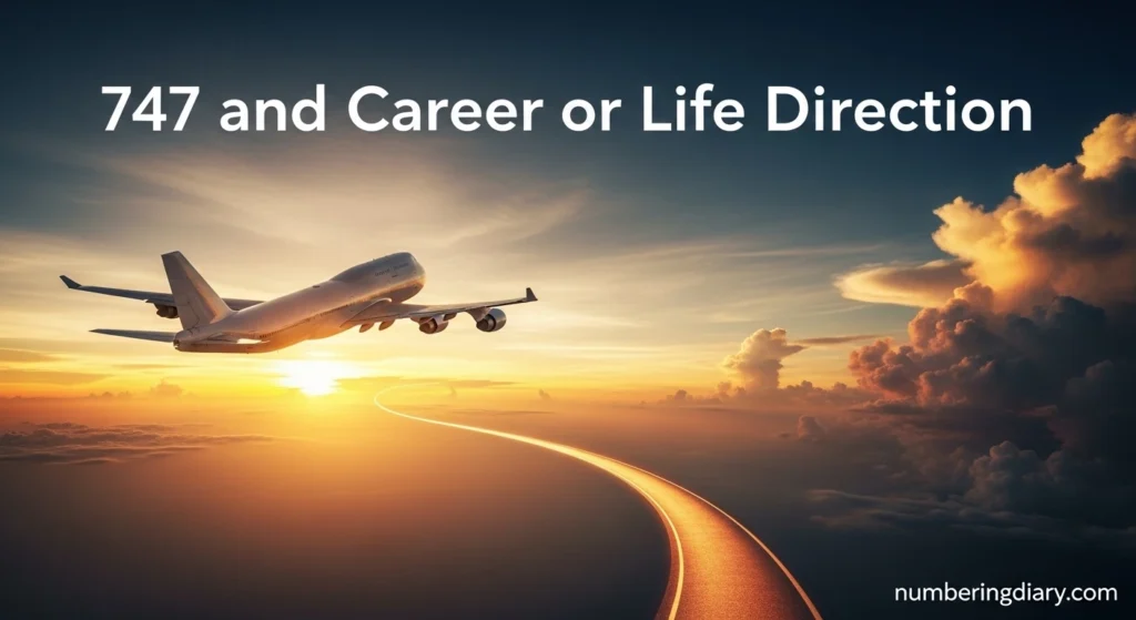747 and Career or Life Direction