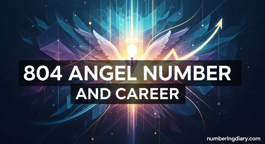 804 Angel Number and Career