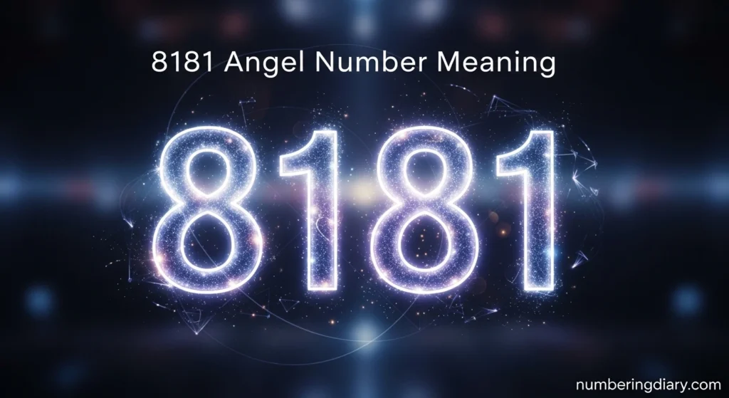 8181 Angel Number Meaning