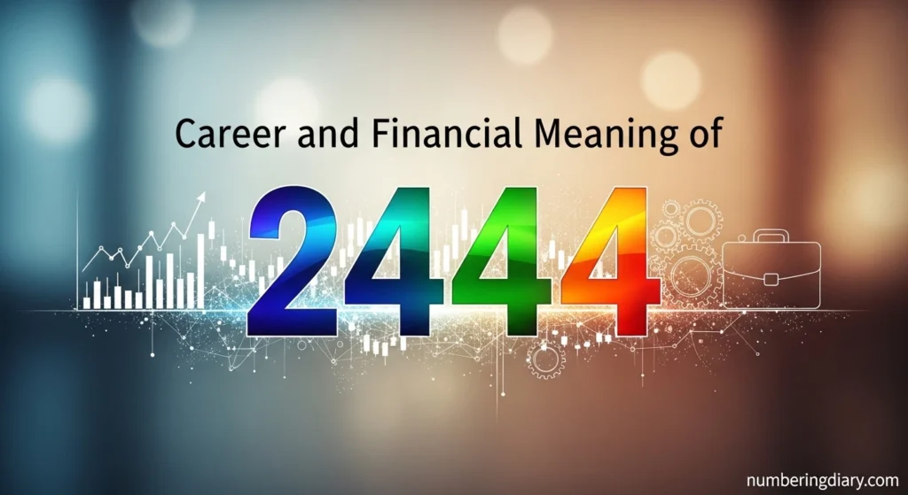 Career and Financial Meaning of 2444