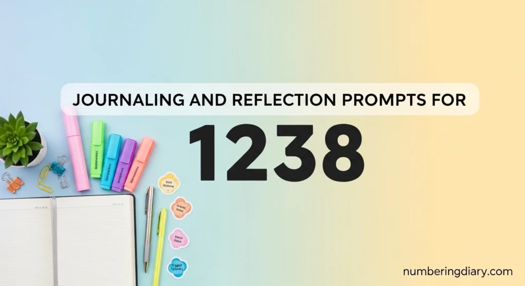 Journaling and Reflection Prompts for 1238