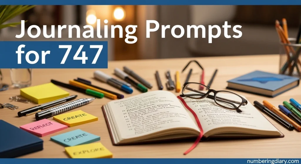 Journaling Prompts for 747