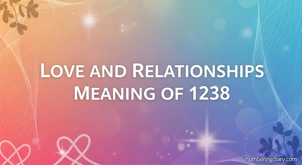 Love and Relationships Meaning of 1238