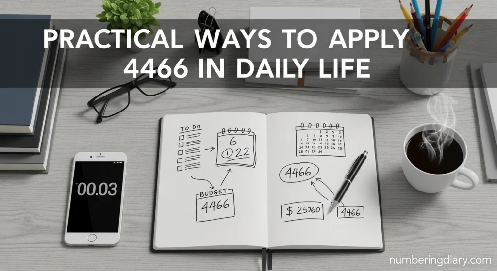 Practical Ways to Apply 4466 in Daily Life