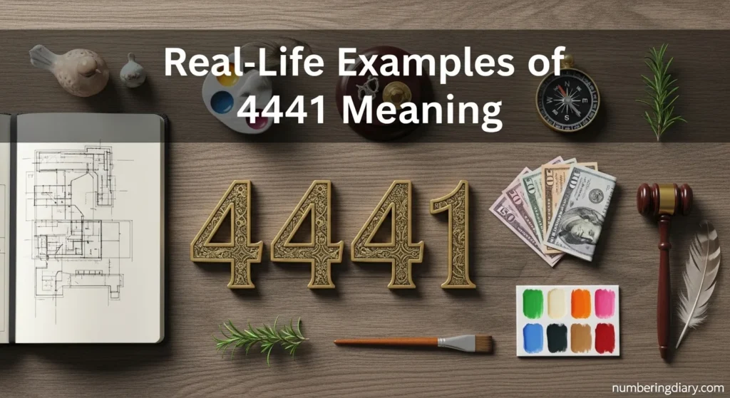 Real-Life Examples of 4441 Meaning