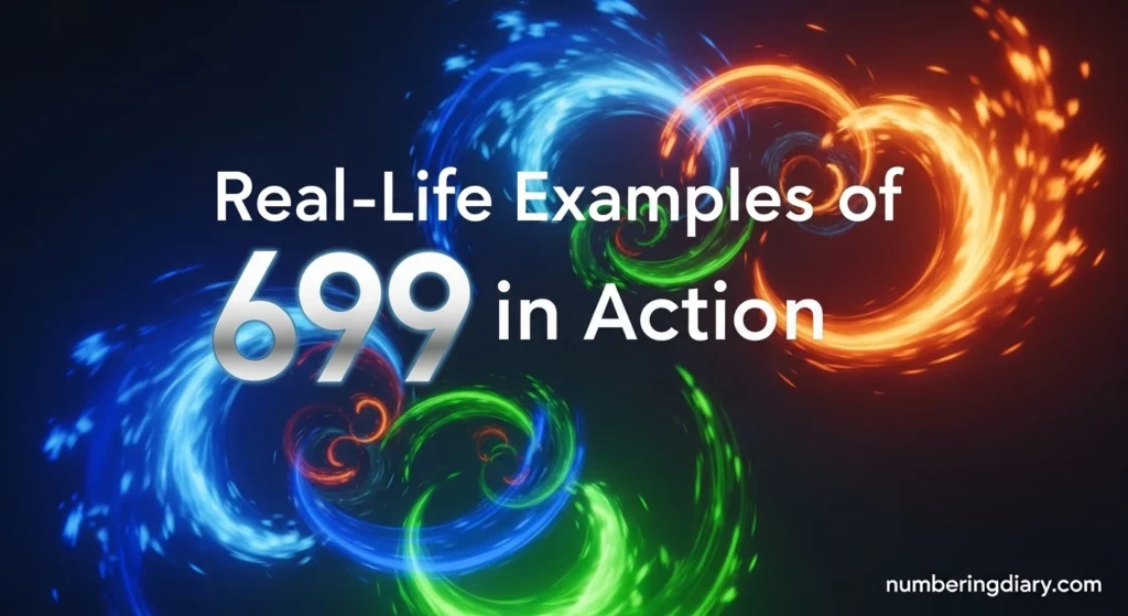 Real-Life Examples of 699 in Action