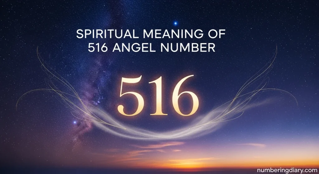 Spiritual Meaning of 516 Angel Number
