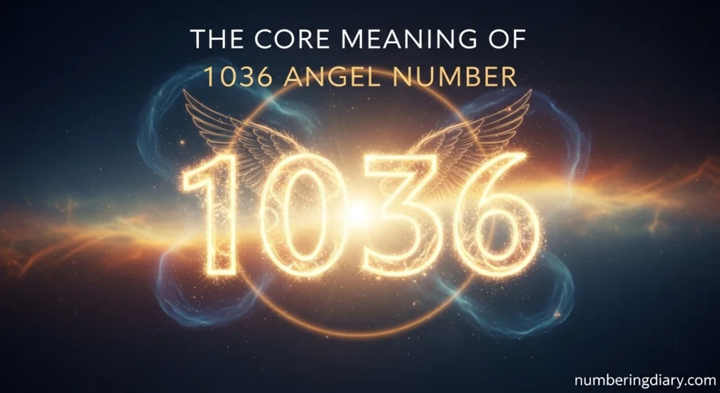 The Core Meaning of 1036 Angel Number
