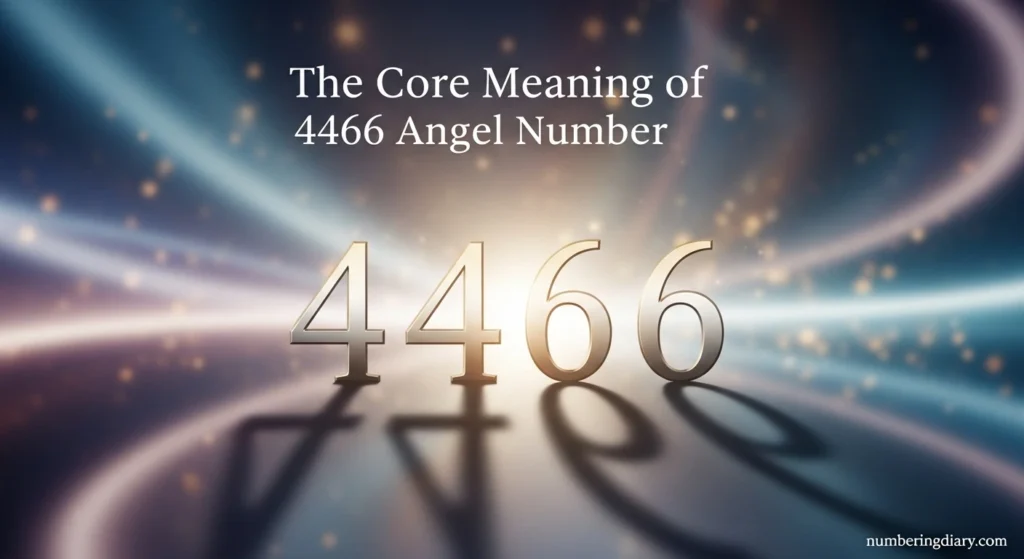 The Core Meaning of 4466 Angel Number