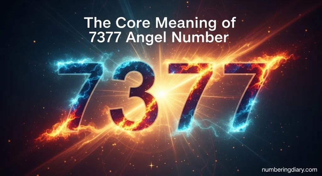 The Core Meaning of 7377 Angel Number