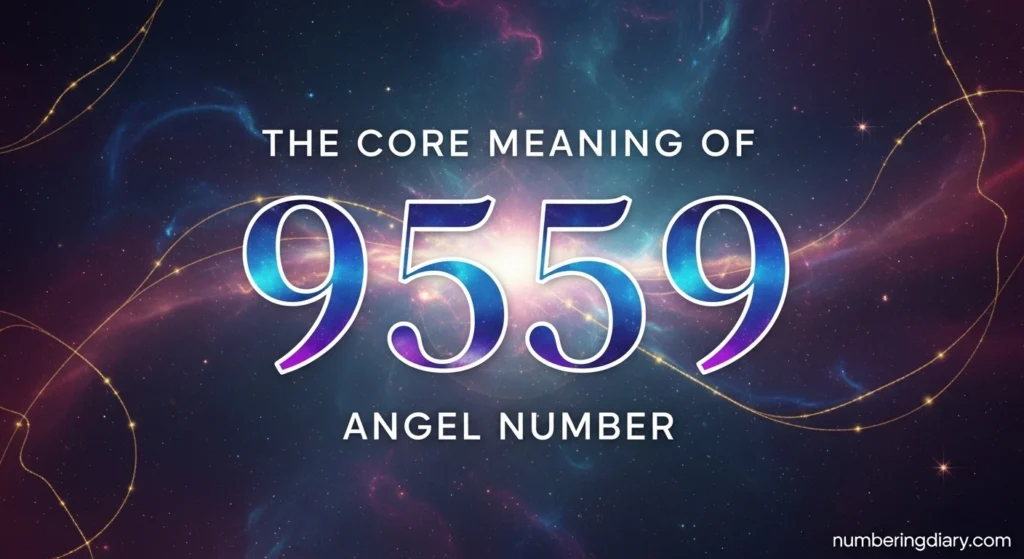 The Core Meaning of 9559 Angel Number