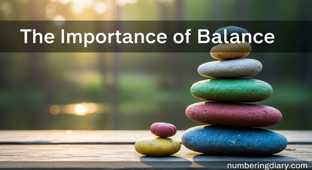 The Importance of Balance