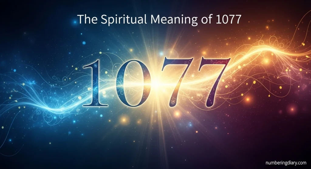 The Spiritual Meaning of 1077