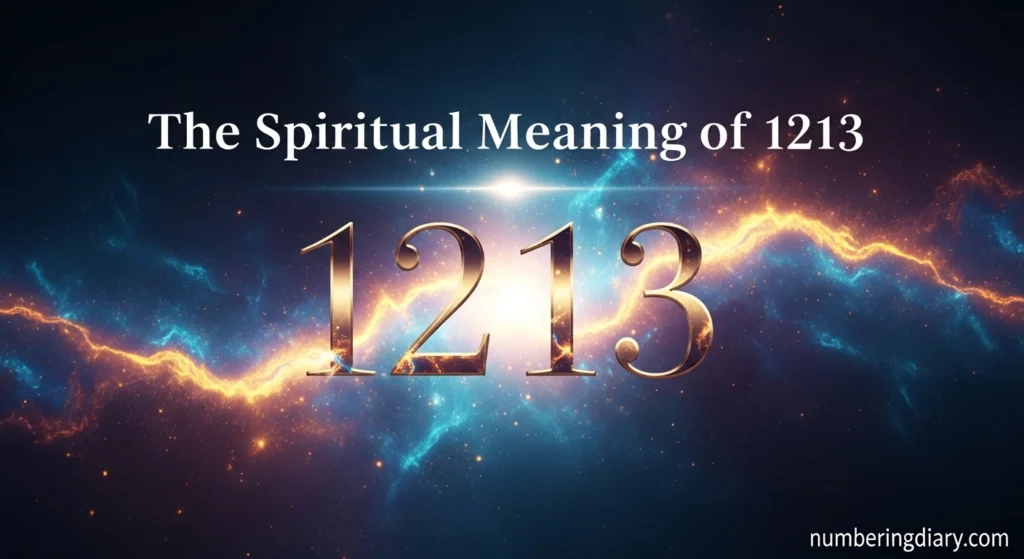 The Spiritual Meaning of 1213