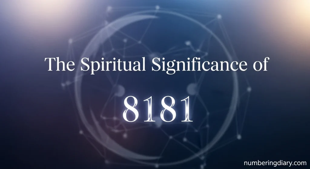 The Spiritual Significance of 8181