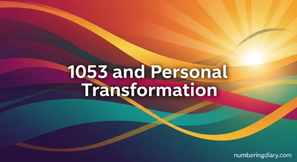 1053 and Personal Transformation