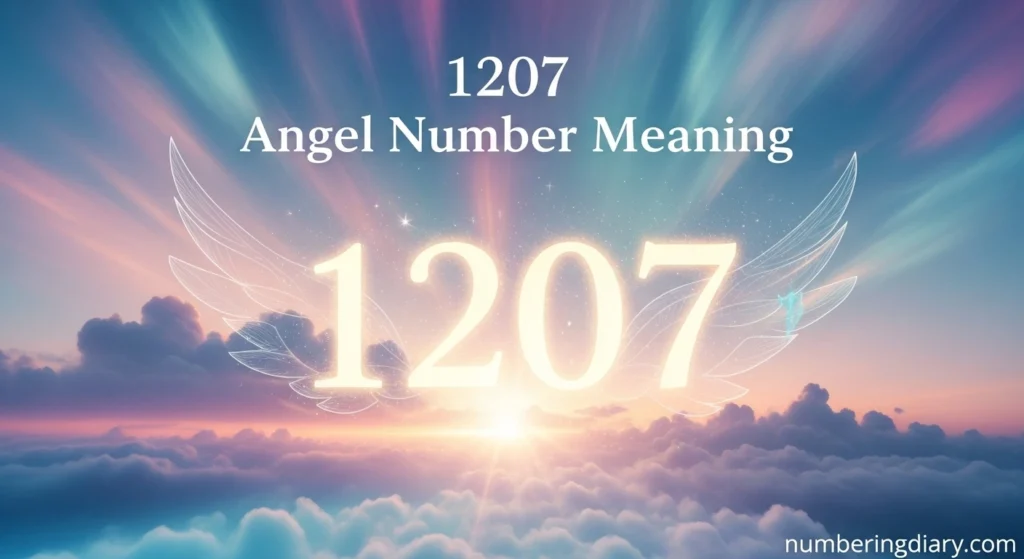 1207 Angel Number Meaning