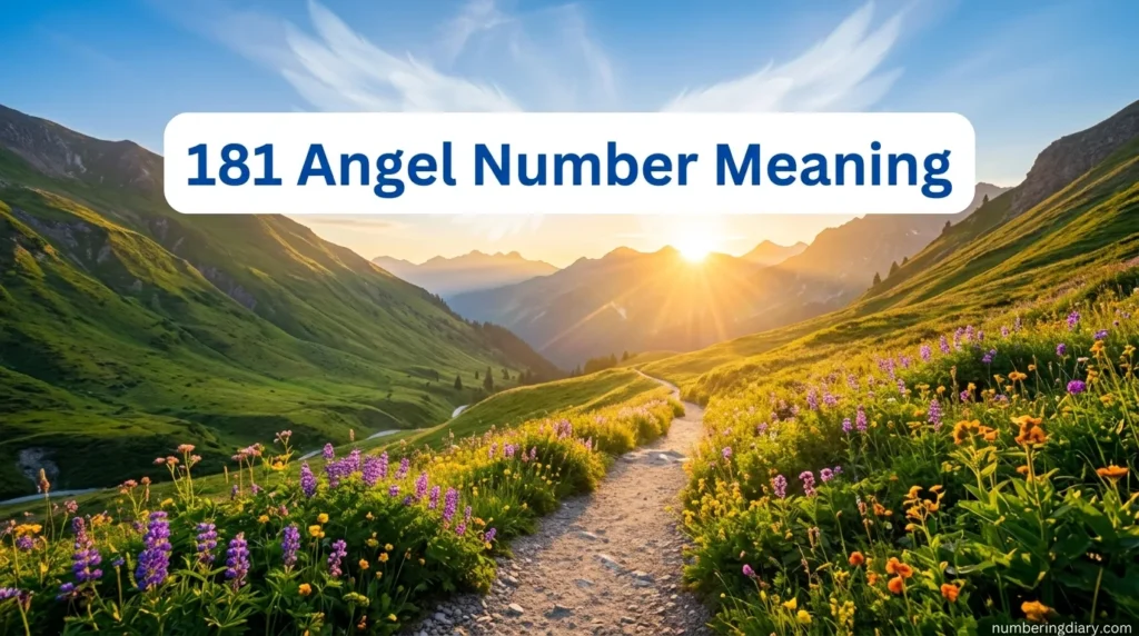 181 Angel Number Meaning