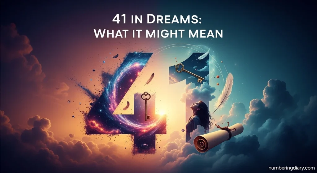 41 in Dreams: What It Might Mean