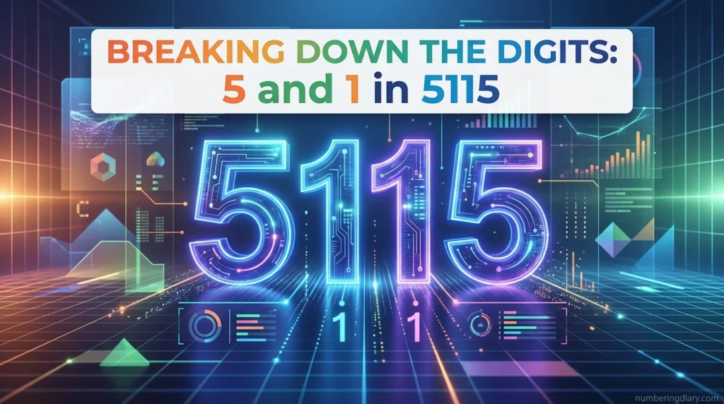 Breaking Down the Digits: 5 and 1 in 5115