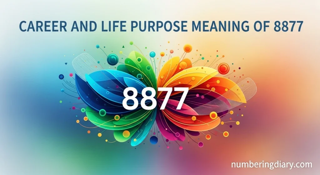 Career and Life Purpose Meaning of 8877
