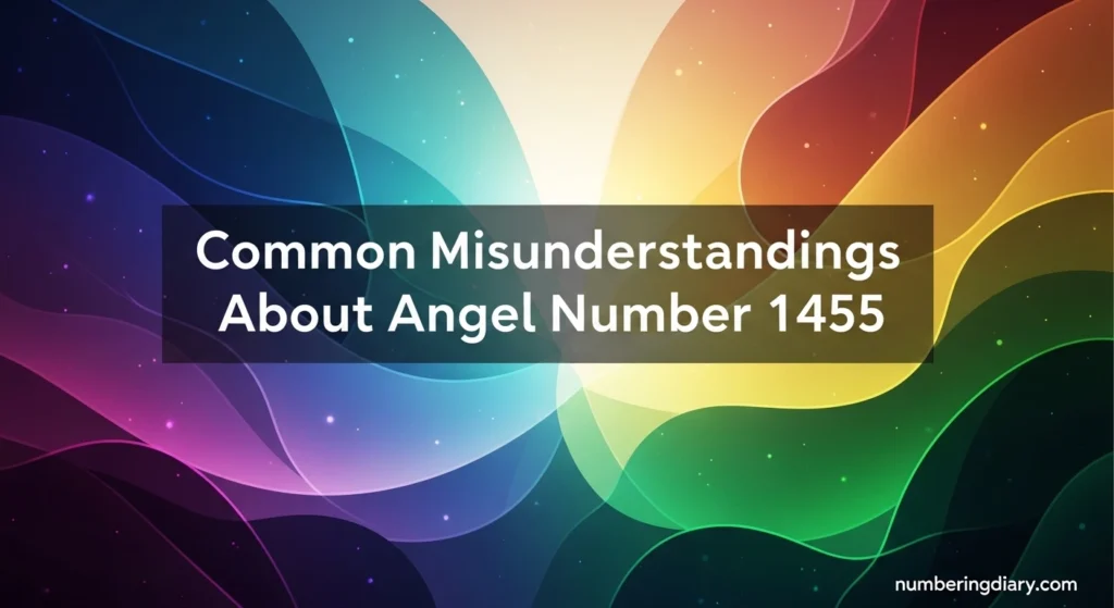 Common Misunderstandings About Angel Number 1455