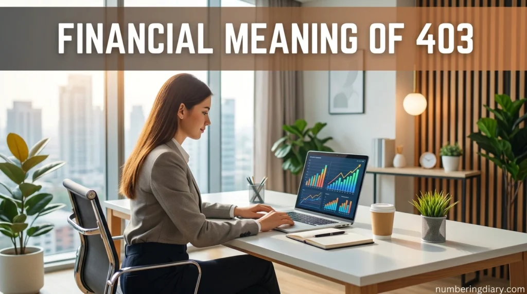 Financial Meaning of 403