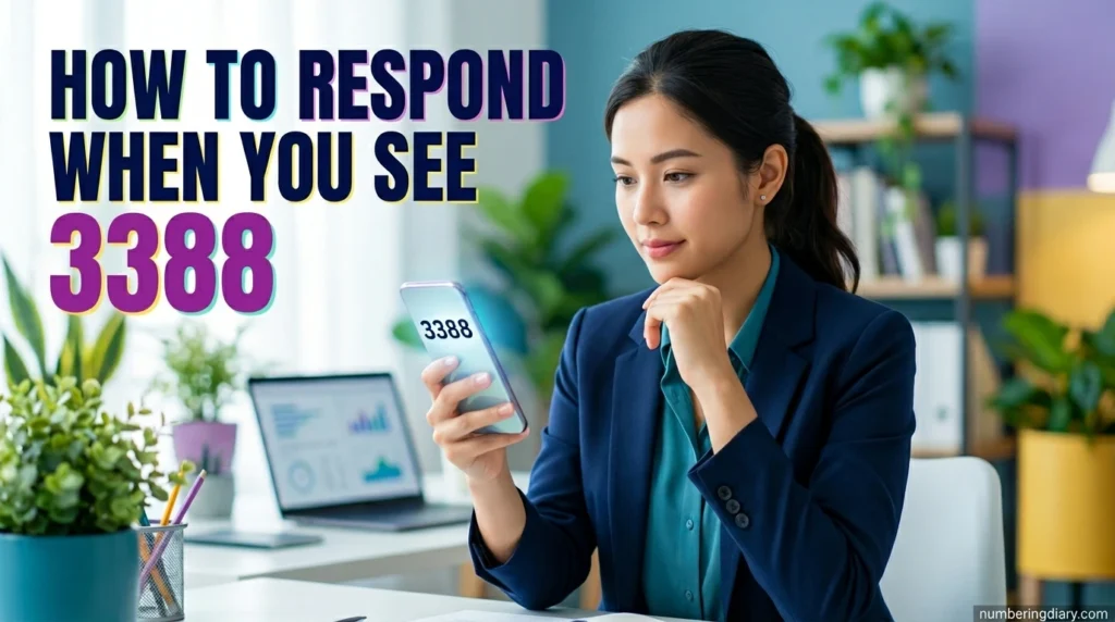 How to Respond When You See 3388