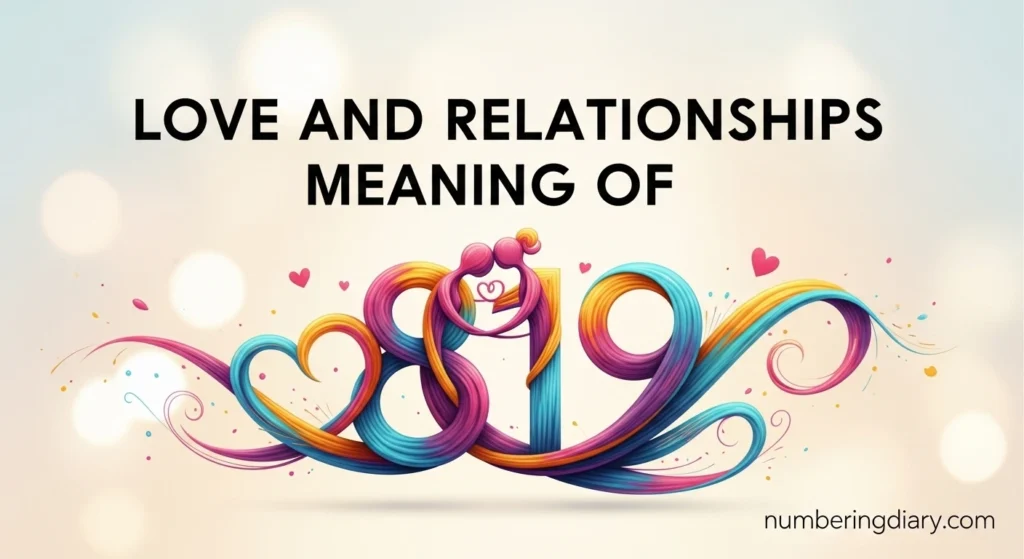 Love and Relationships Meaning of 819