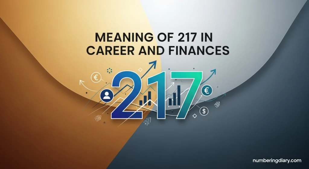 Meaning of 217 in Career and Finances