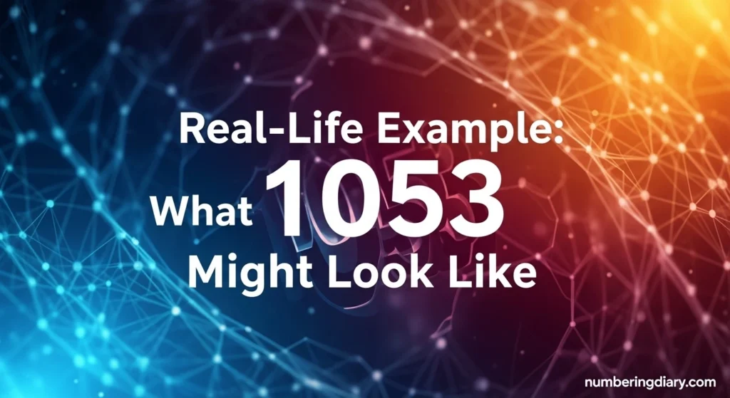 Real-Life Example: What 1053 Might Look Like