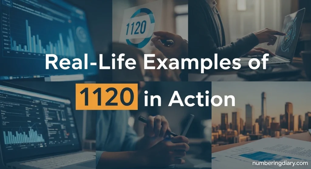 Real-Life Examples of 1120 in Action