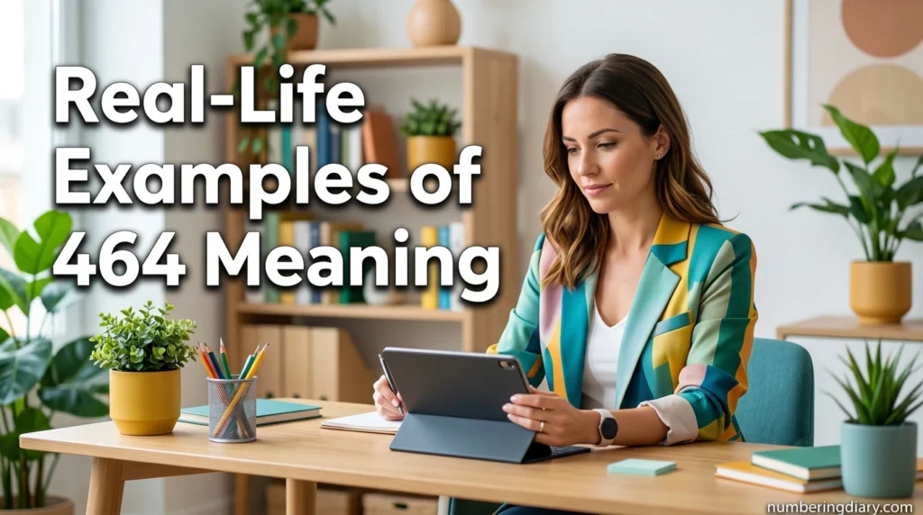 Real-Life Examples of 464 Meaning