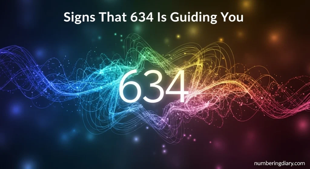Signs That 634 Is Guiding You