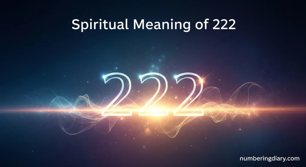 Spiritual Meaning of 222