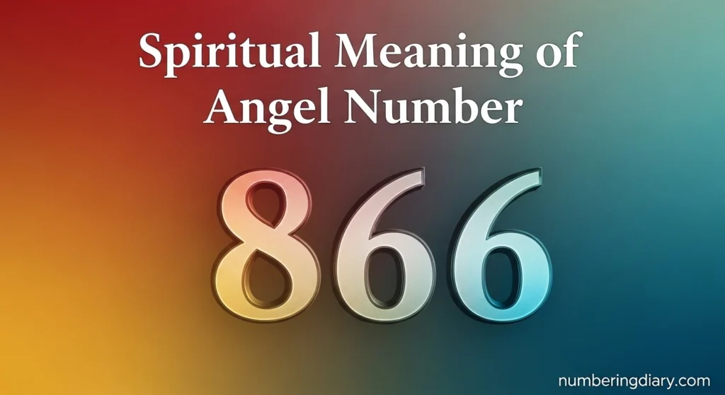 Spiritual Meaning of 866 Angel Number