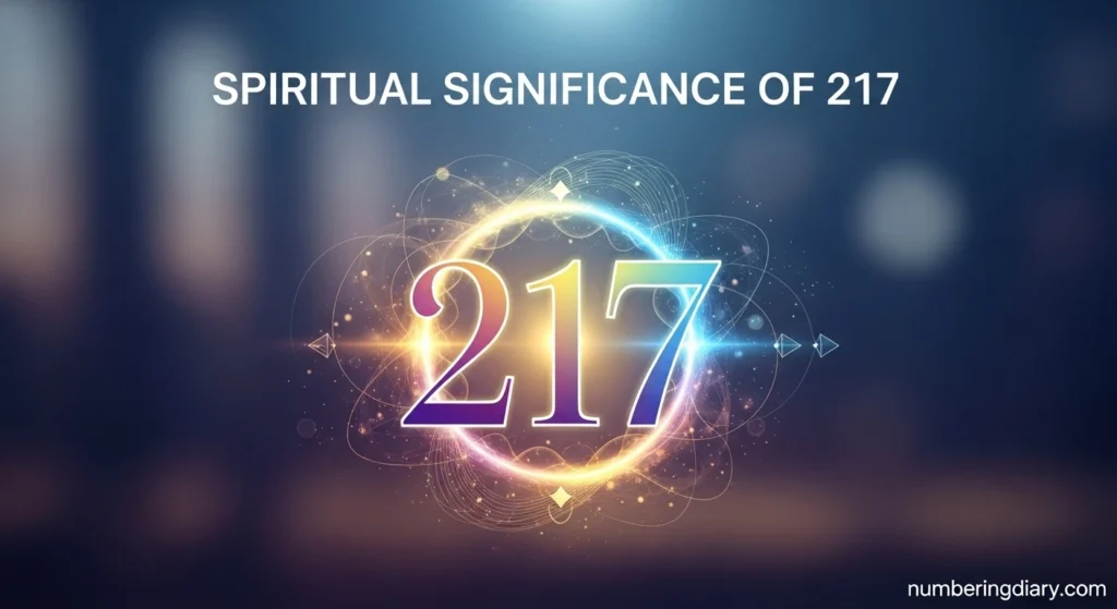 Spiritual Significance of 217