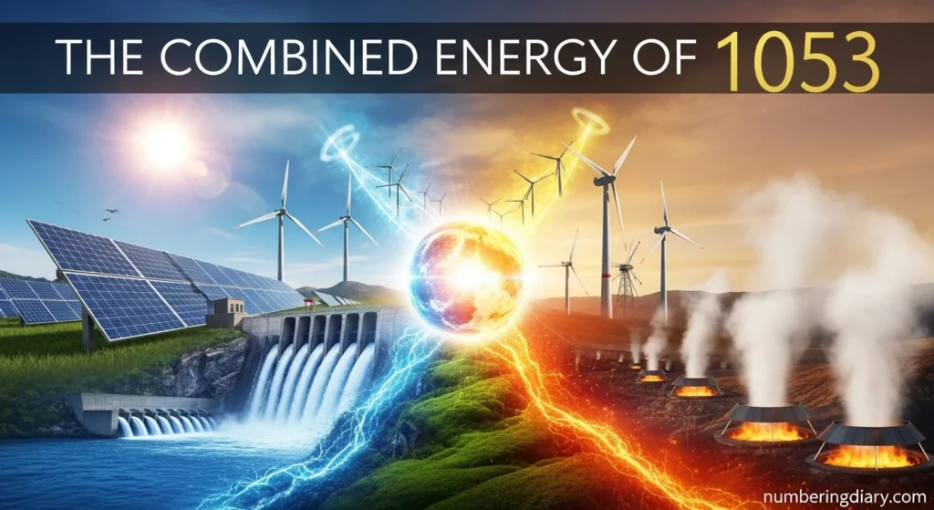 The Combined Energy of 1053