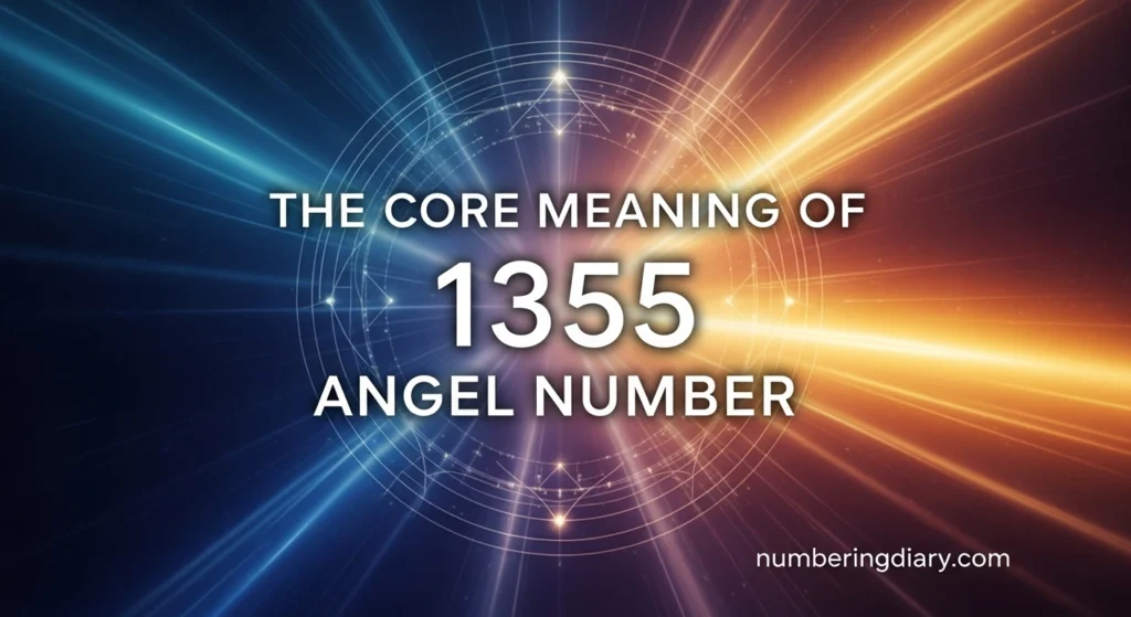 The Core Meaning of 1355 Angel Number