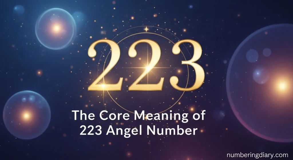 The Core Meaning of 223 Angel Number