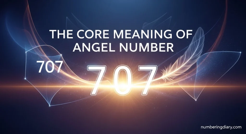 The Core Meaning of 707 Angel Number