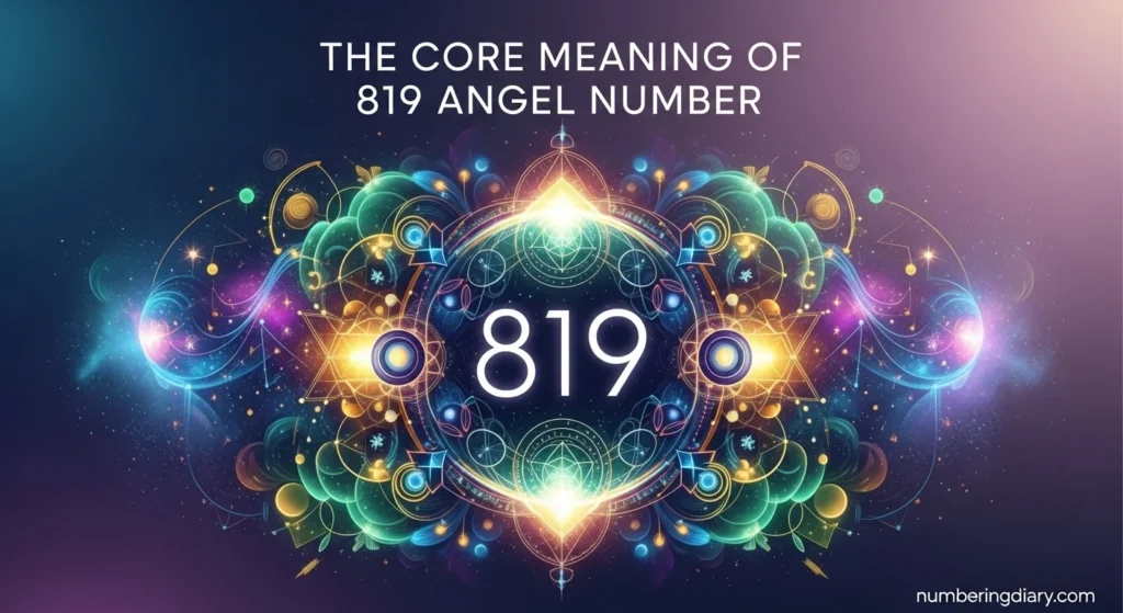 The Core Meaning of 819 Angel Number